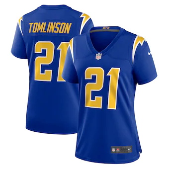 womens nike ladainian tomlinson royal los angeles chargers 